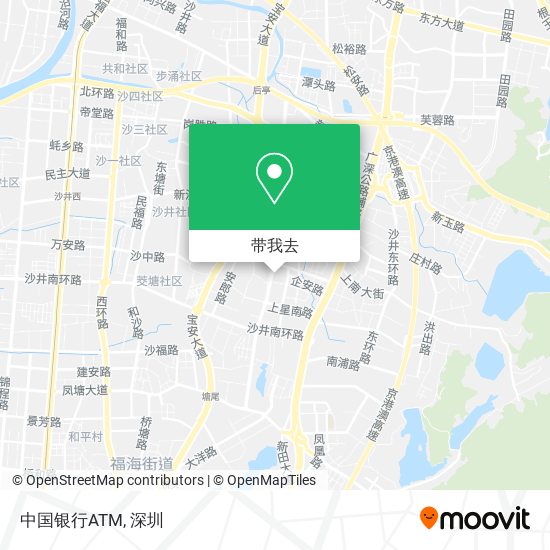 中国银行ATM地图
