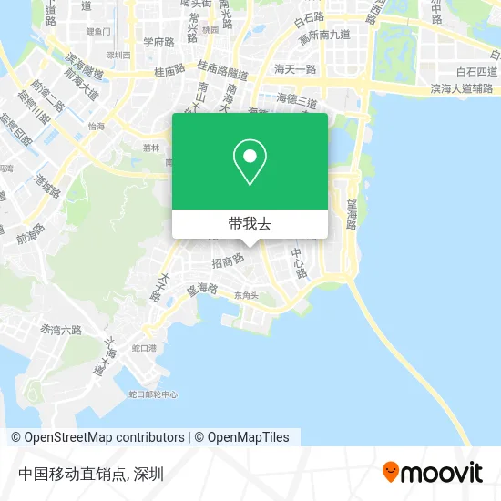 中国移动直销点地图