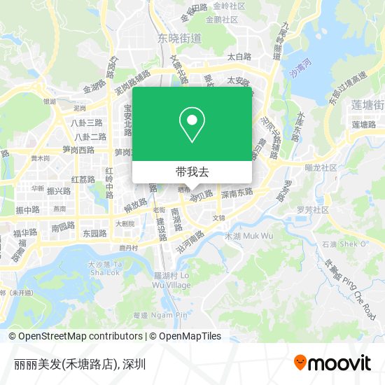 丽丽美发(禾塘路店)地图