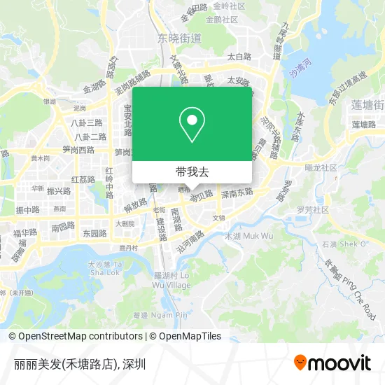 丽丽美发(禾塘路店)地图