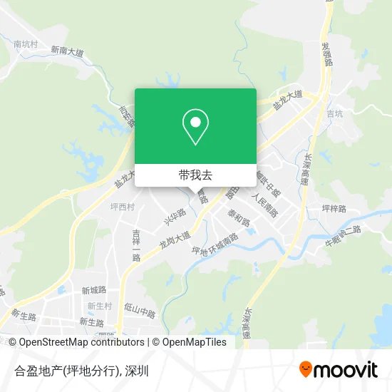 合盈地产(坪地分行)地图