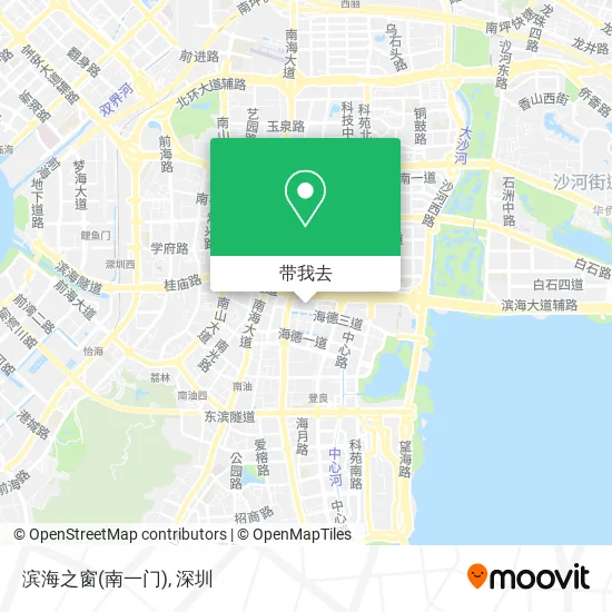 滨海之窗(南一门)地图