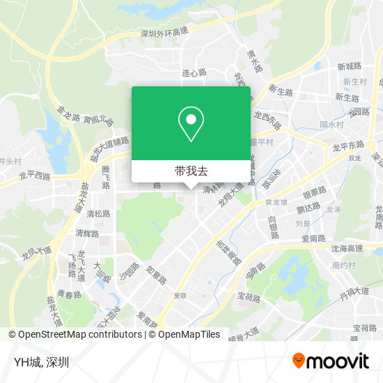 YH城地图
