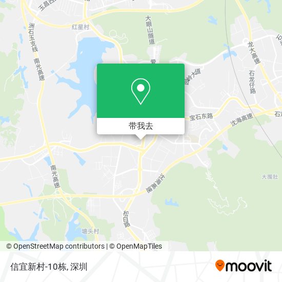 信宜新村-10栋地图
