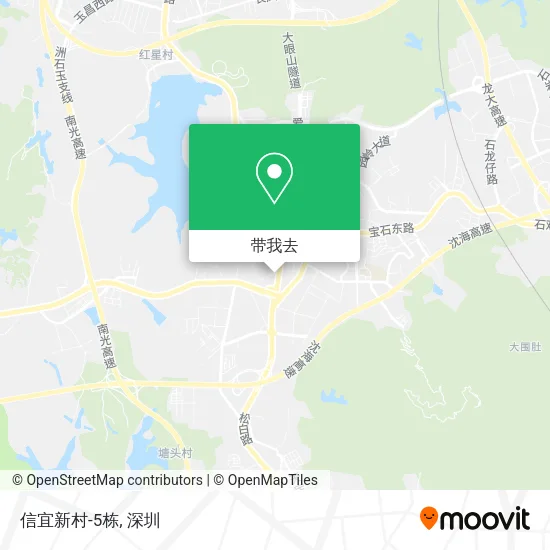 信宜新村-5栋地图