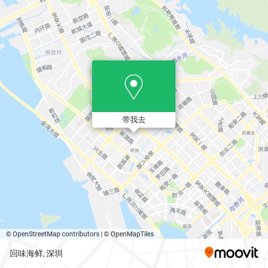 回味海鲜地图