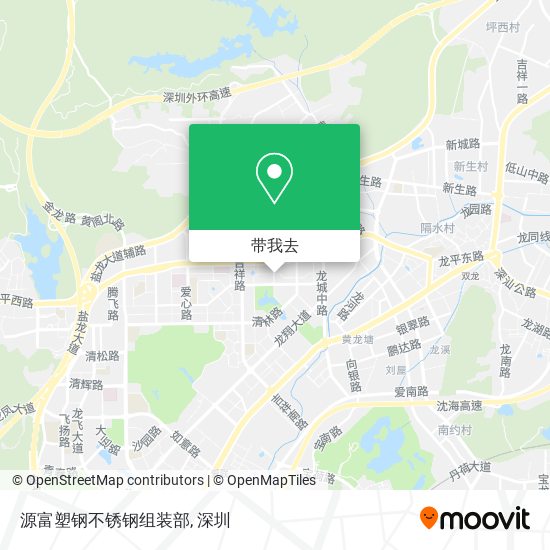 源富塑钢不锈钢组装部地图