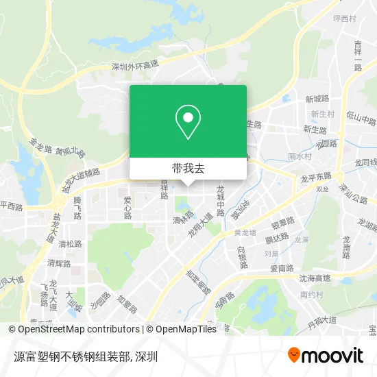 源富塑钢不锈钢组装部地图