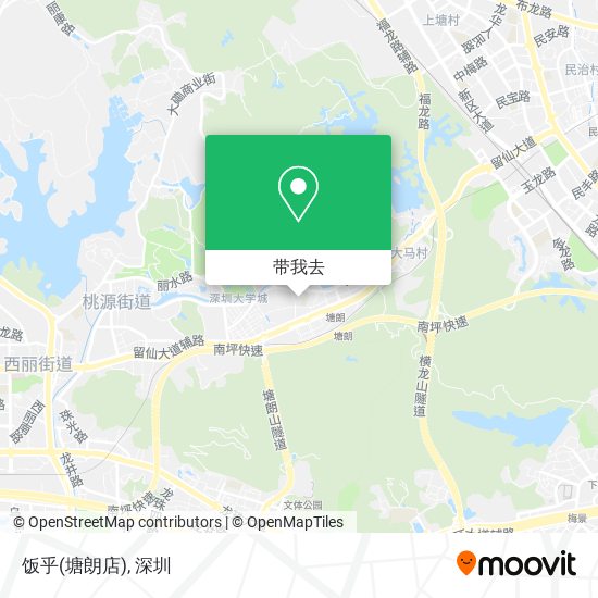 饭乎(塘朗店)地图