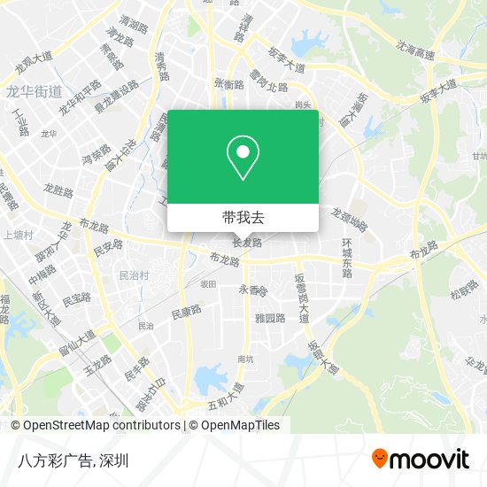 八方彩广告地图