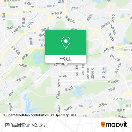 南约嘉园管理中心地图