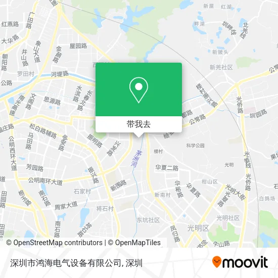 深圳市鸿海电气设备有限公司地图
