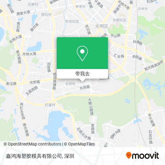 鑫鸿海塑胶模具有限公司地图