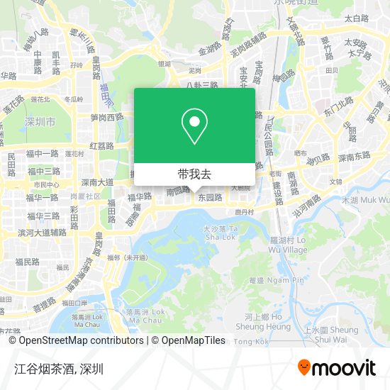 江谷烟茶酒地图