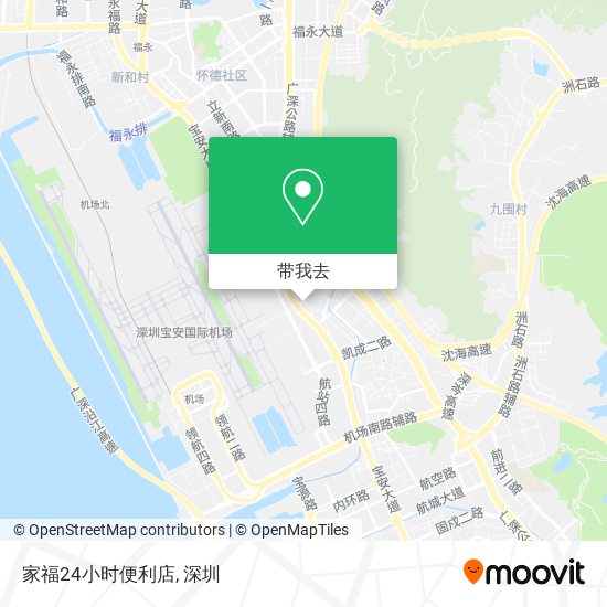 家福24小时便利店地图