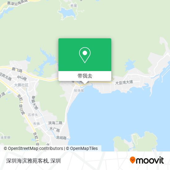 深圳海滨雅苑客栈地图