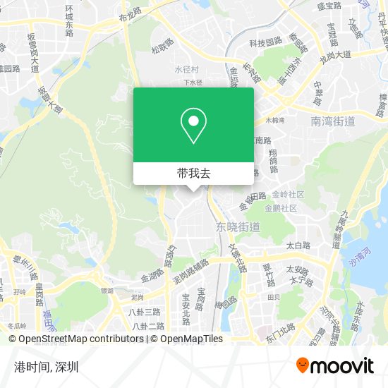 港时间地图
