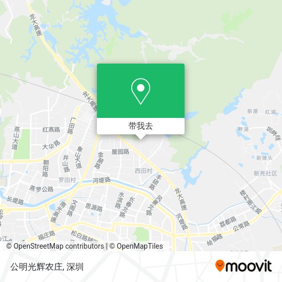 公明光辉农庄地图