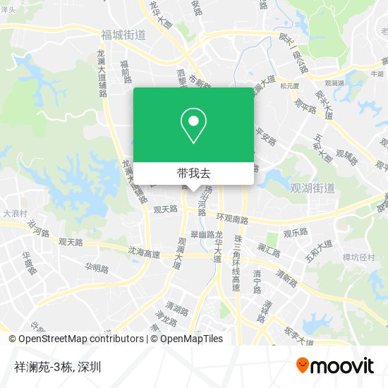 祥澜苑-3栋地图