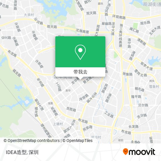 IDEA造型地图