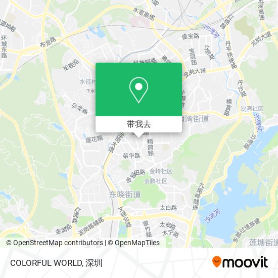 COLORFUL WORLD地图