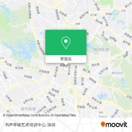 书声琴铭艺术培训中心地图