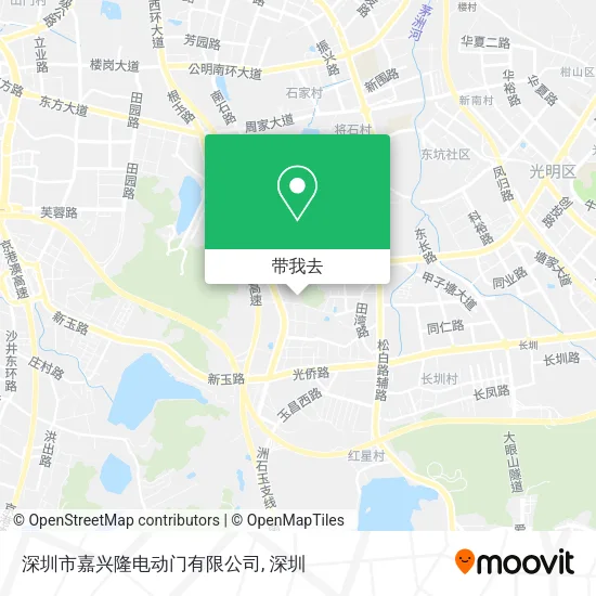 深圳市嘉兴隆电动门有限公司地图