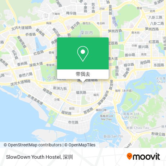SlowDown Youth Hostel地图