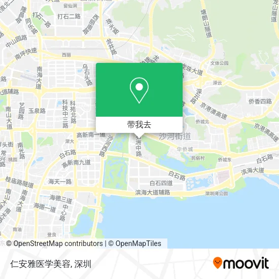 仁安雅医学美容地图