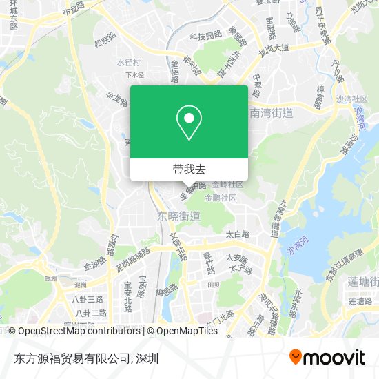 东方源福贸易有限公司地图