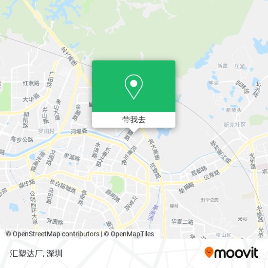 汇塑达厂地图