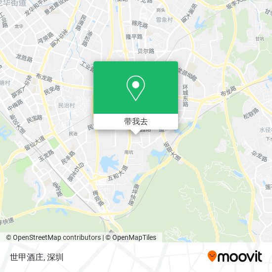 世甲酒庄地图
