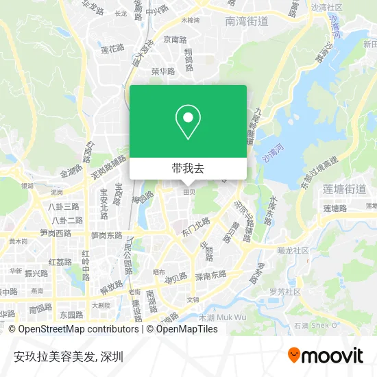 安玖拉美容美发地图