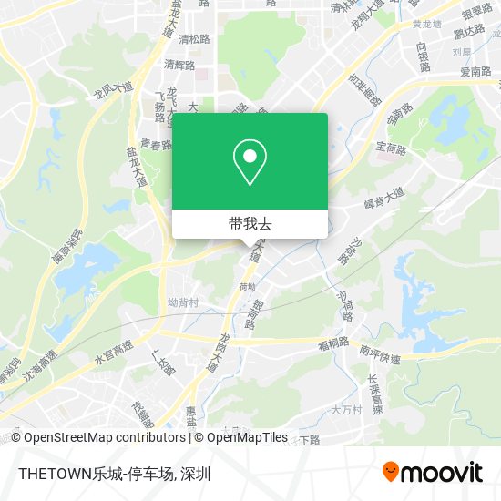 THETOWN乐城-停车场地图