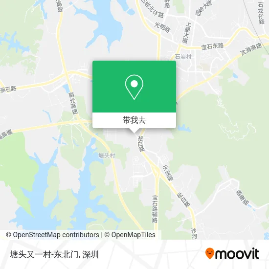 塘头又一村-东北门地图