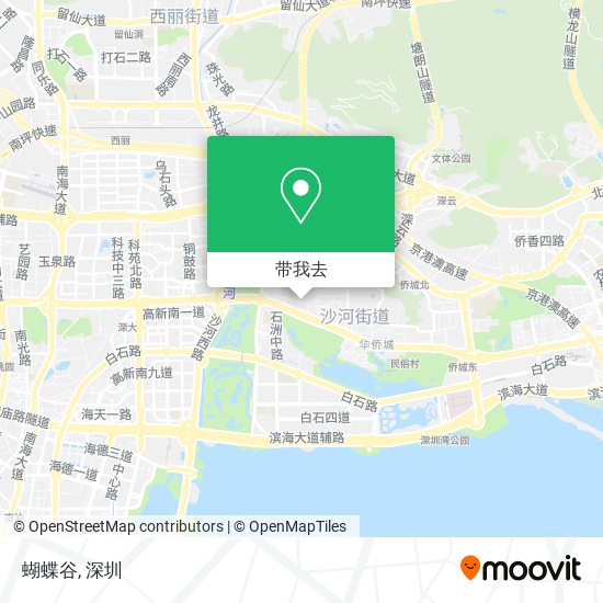 蝴蝶谷地图