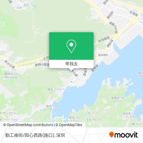 勤工南街/田心西路(路口)地图