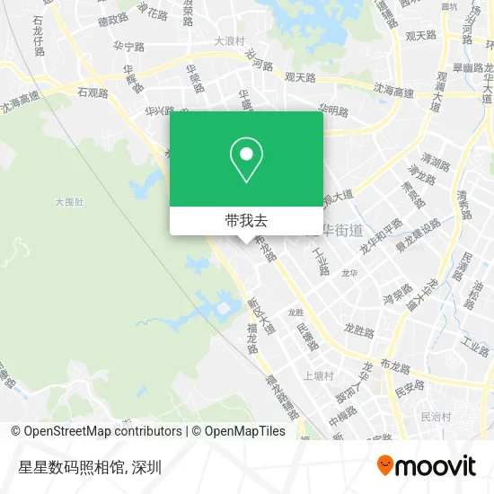 星星数码照相馆地图