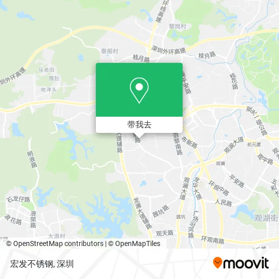 宏发不锈钢地图