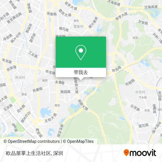 欧品屋掌上生活社区地图