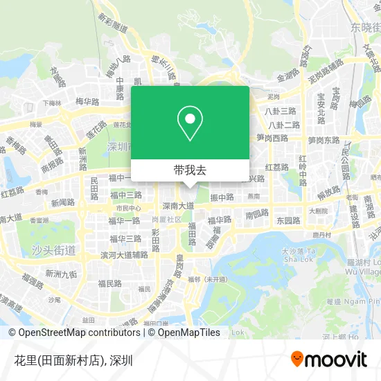 花里(田面新村店)地图