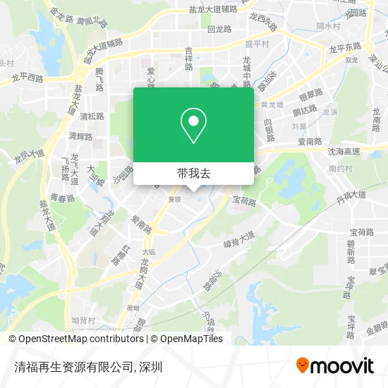 清福再生资源有限公司地图