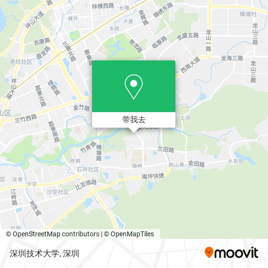 深圳技术大学地图