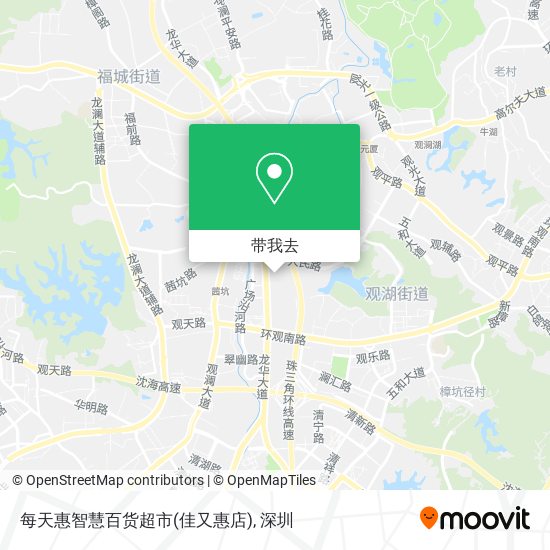 每天惠智慧百货超市(佳又惠店)地图