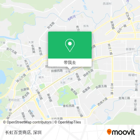 长虹百货商店地图