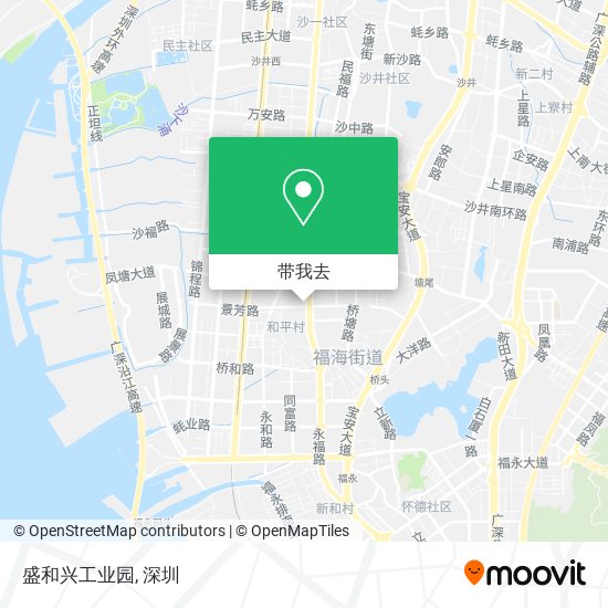 盛和兴工业园地图