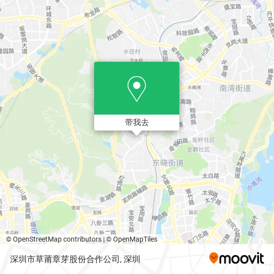 深圳市草莆章芽股份合作公司地图
