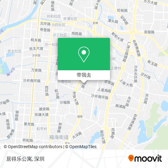 居得乐公寓地图