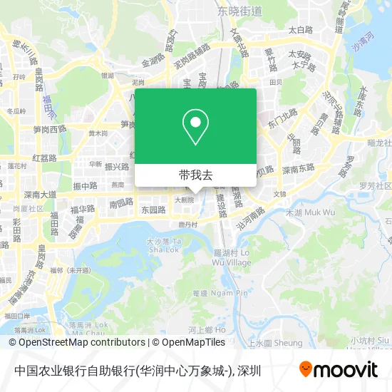 中国农业银行自助银行(华润中心万象城-)地图