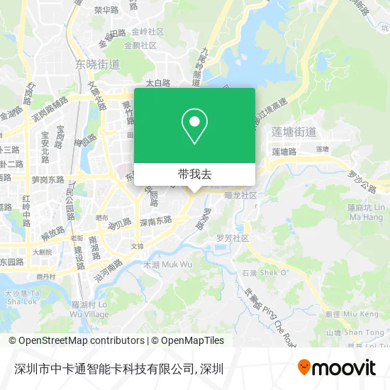 深圳市中卡通智能卡科技有限公司地图